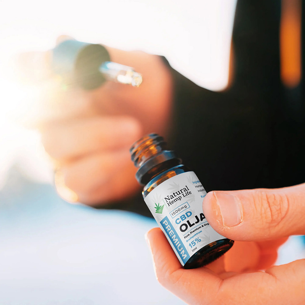 Nöjd kunder använder 15% CBD Olja 1