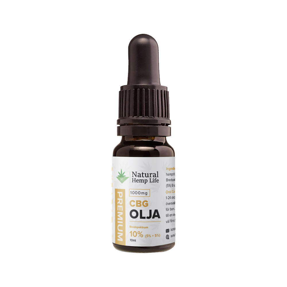 CBG + CBD-olja 10%