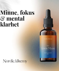 Lions Mane Tinktur Fördelar