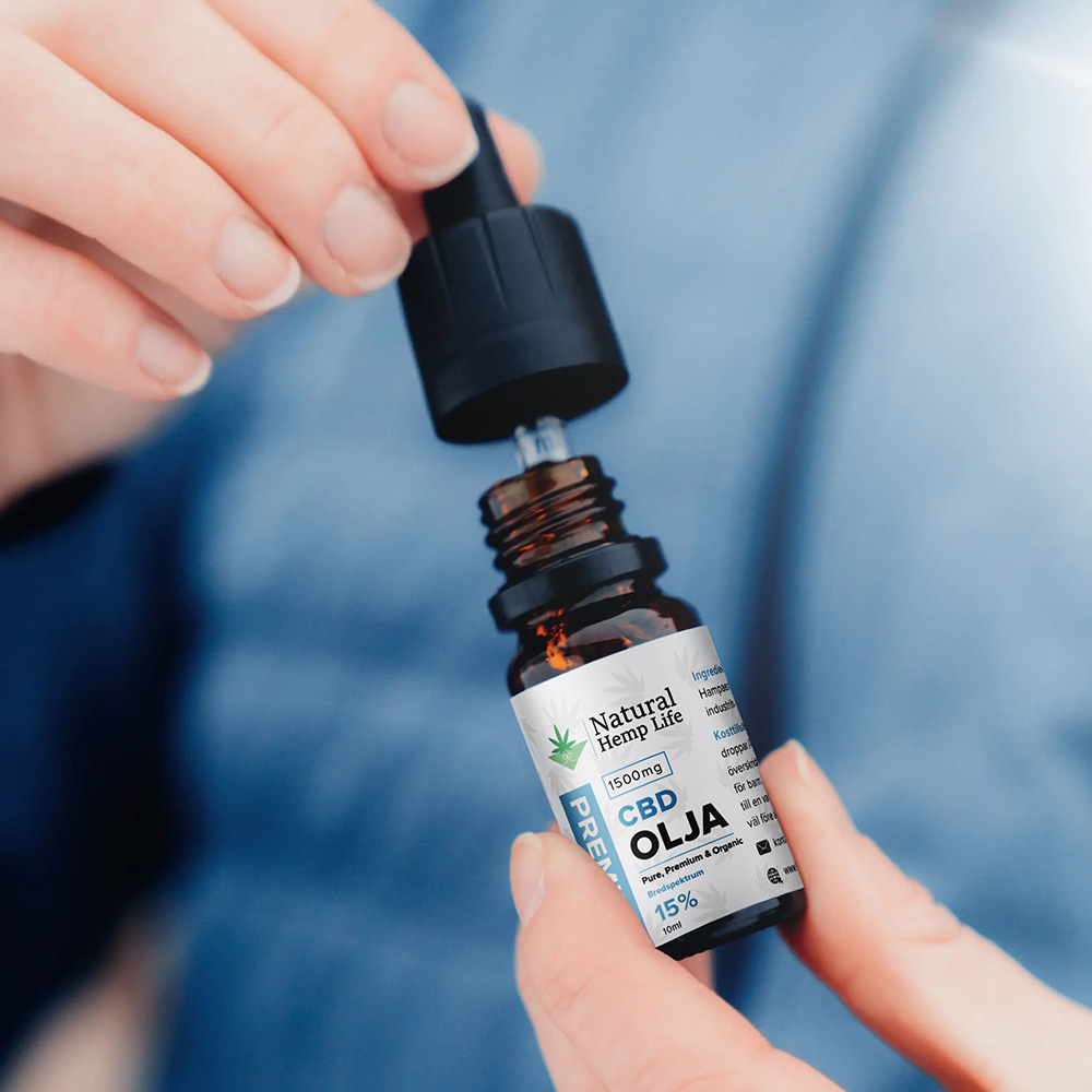 Nöjd kunder använder 15% CBD Olja 1