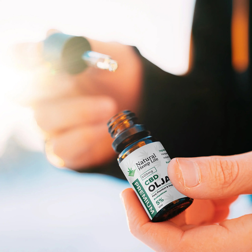 Vår 5% CBD olja används av nöjd kunder 4